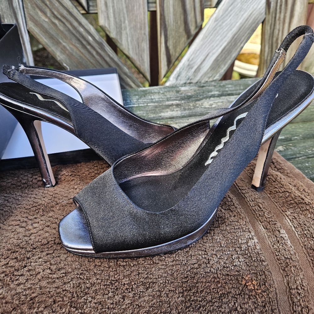 Nia high heel sling back